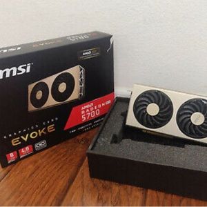 AMD MSI Radeon RX 5700 Evoke GPU - 8 GB GDDR6 - 3x DisplayPort - 1x HDMI